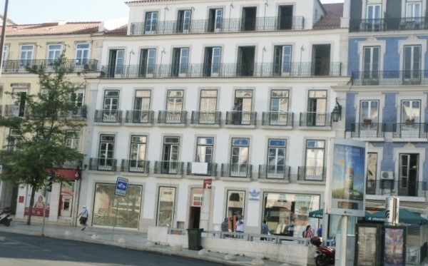 Building in Restauradores Square, Lisbon